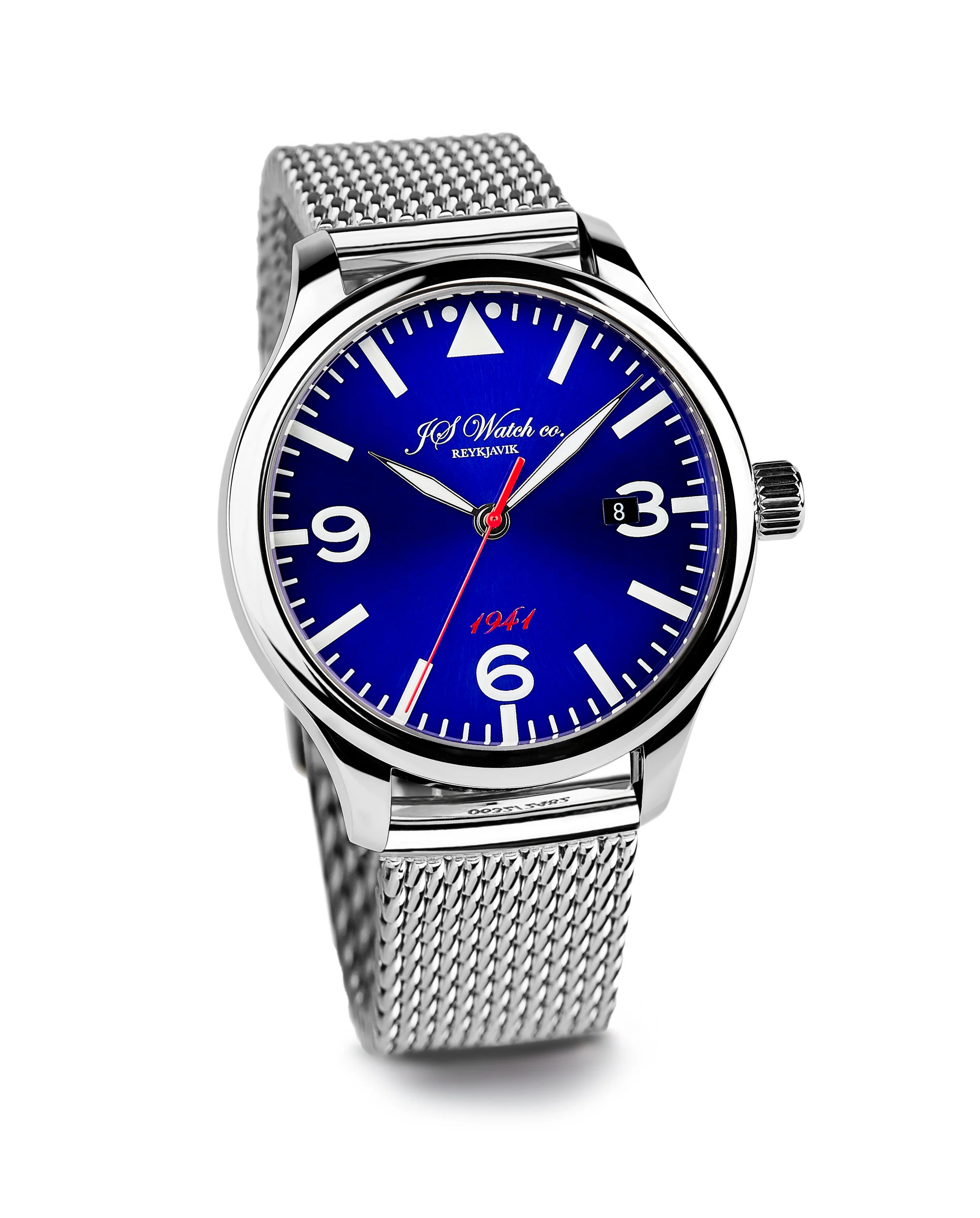 JS Watch Company Reykjavik — Frisland 1941 Blue